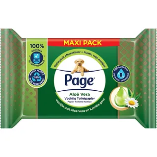 Page Aloë vera vochtig toiletpapier