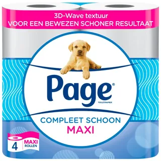 Page Compleet schoon toiletpapier maxi