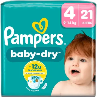 Pampers Baby-dry luiers maat 4