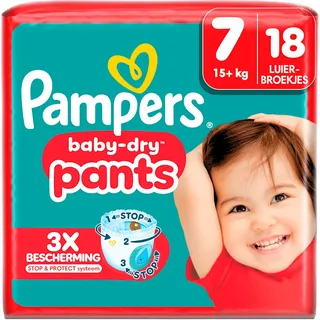 Pampers Baby dry pants luierbroekjes maat 7