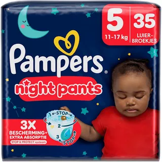 Pampers Baby dry night pants luierbroekje maat 5