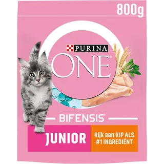 Purina ONE Junior 1-12 maanden rijk aan kip