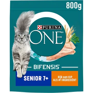 Purina ONE Senior rijk aan kip