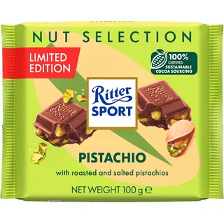 Ritter Sport Melkchocolade pistache