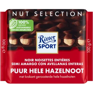 Ritter Sport Puur hele hazelnoot