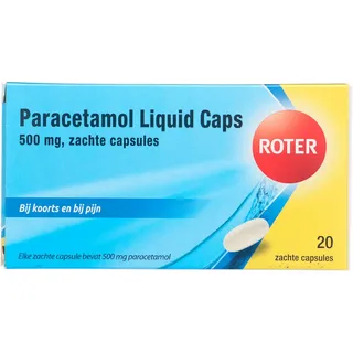 Roter Paracetamol liquid caps 500mg