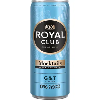 Royal Club Mocktails gin tonic flavour 0% alcohol