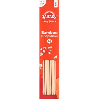 Saitaku Bamboo chopsticks 8-pack