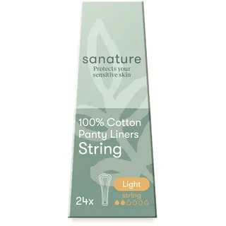 Sanature 100% Katoenen inlegkruisjes string