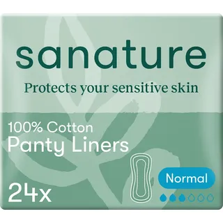 Sanature 100% katoenen normal inlegkruisjes