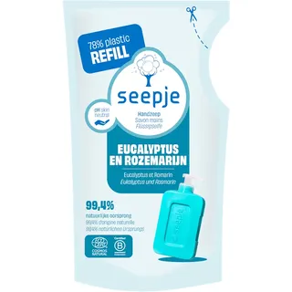 Seepje Handzeep eucalyptus rozemarijn navulling