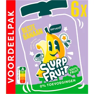Servero Slurpfruit beste banaan voordeelpak