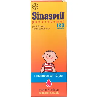 Sinaspril Vloeibare paracetamol 120mg
