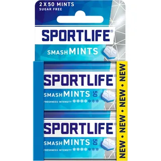 Sportlife Smashmint sugar free mints