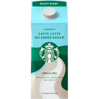 Starbucks Caffè latte no added sugar ijskoffie