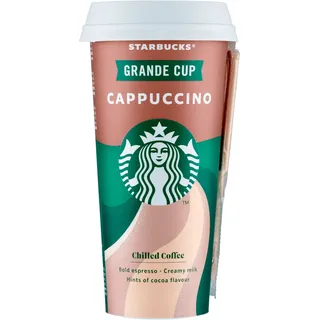 Starbucks Cappuccino grande cup ijskoffie