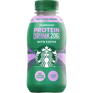 Starbucks Protein drink chocolate mocha coffee