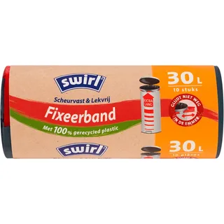 Swirl Vuilniszakken met fixeerband 30 liter