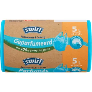 Swirl Pedaalemmerzakken ocean 5 liter
