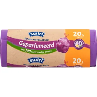 Swirl Vuilniszakken vanille lavendel 20 liter
