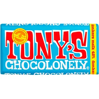 Tony's Chocolonely Reep donkere melk 42%
