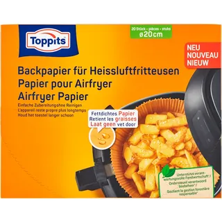 Toppits Airfryer papier 20cm