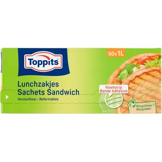 Toppits Lunchzakjes 1 liter