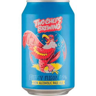 Two Chefs Brewing Funky falcon 0.2% non alcoholic pale ale