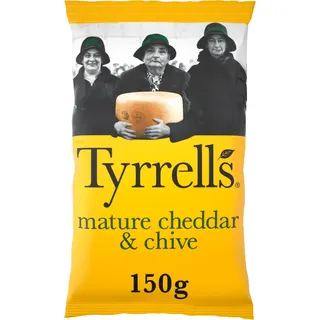 Tyrrells Mature cheddar & chive