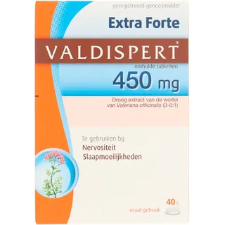 Valdispert Extra forte 450 mg tabletten