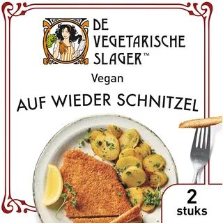 Vegetarische Slager Vegan auf wieder schnitzel