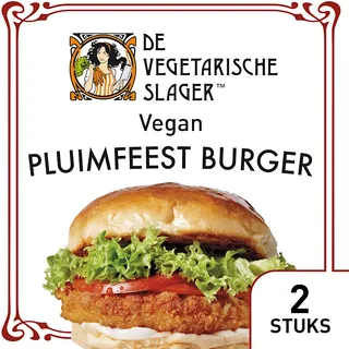 Vegetarische Slager Pluimfeest burger