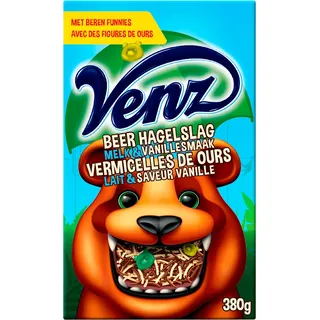 Venz Rimboe Beer Hagelslag Melk & Vanillesmaak