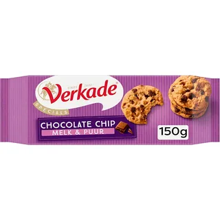 Verkade Chocolate chip melk & puur