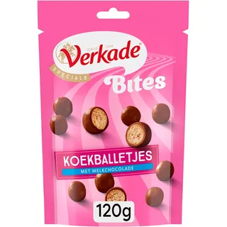 Verkade Bites koekballetjes met melkchocolade