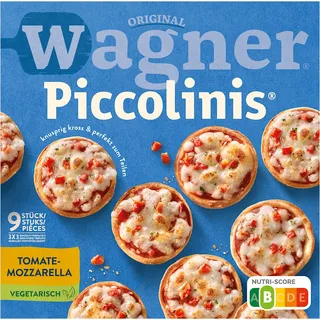 Wagner Piccolinis mini pizza tomaat mozzarella