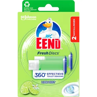WC Eend Fresh discs lime zest navul