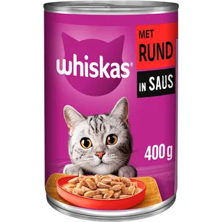 Whiskas Met rund en saus