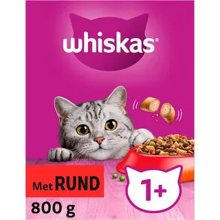 Whiskas 1+ Brokken met rund