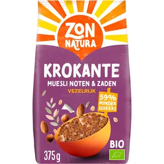 Zonnatura Krokante muesli noten en zaden