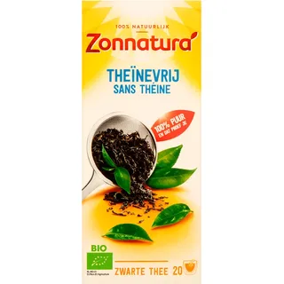 Zonnatura Theïnevrij zwarte thee