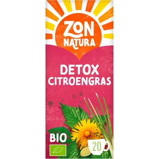 Zonnatura Detox citroengras kruideninfusie