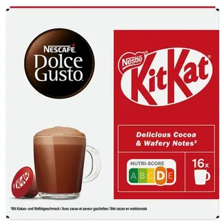 Nescafé Dolce Gusto, Chocolademelk Capsules KitKat, 16 cups