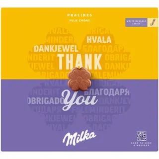 Milka Thank you pralines