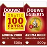 Douwe Egberts Aroma rood dubbelpak filterkoffie 2-pack