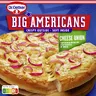 Big Americans pizza cheese onion