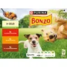 Bonzo Maaltijdzakjes in gelei rund, kip, lam 12-pack
