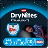 Huggies DryNites luierbroekjes jongen 4-7 jaar