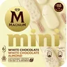 Magnum Mini white chocolate & white almond
