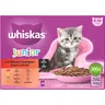 Whiskas Junior classic selectie in saus 12-pack